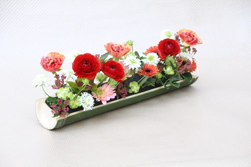 堀文則さん フラワーショップ花徳
